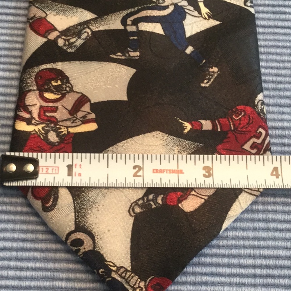 FOOTBALL ! necktie 58” long 100% polyester. American Sports - Picture 6 of 8